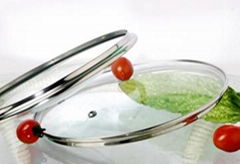 G-type tempered glass pot cover for kitchenware