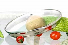 high transparently tempered glass lid&cover for cookware