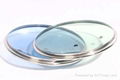 colorful tempered glass lid