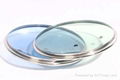 colorful tempered glass lid 