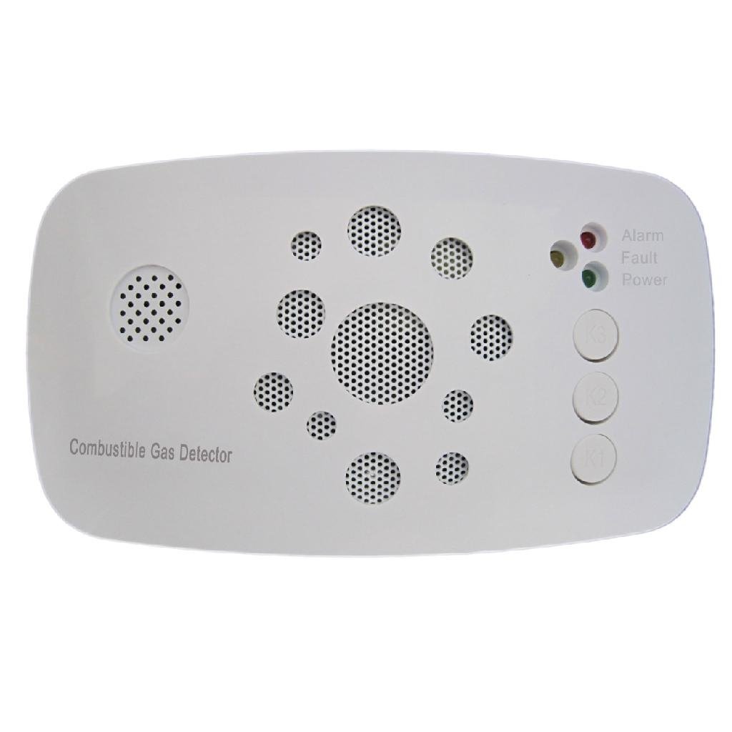 Independent Standalone Gas Leak Detector Alarm Sensor Monitors With Voice Alarm  2