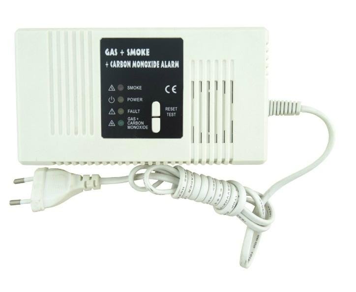 Multi-Gas Carbon monoxide Smoke Detector Alarm Sensor Houshold Fire Detection Ma