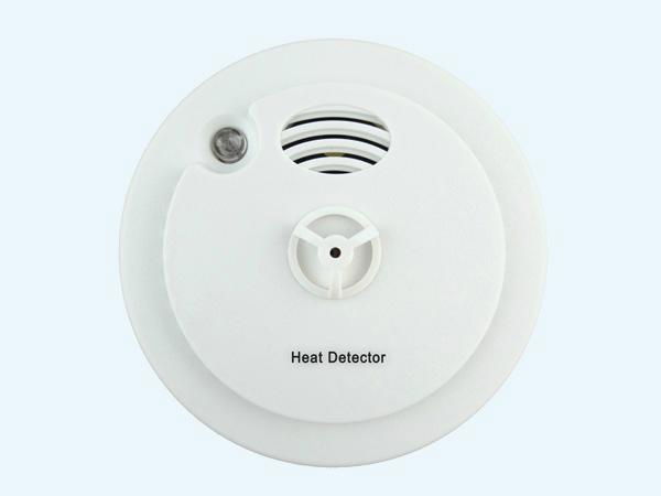 Heat Detector Sensor Fire Alarm Detection Hot/Temperature Tester Alert Chinese
