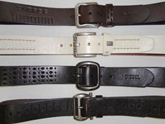 Genuine leather belt