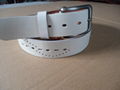 Genuine leather belt