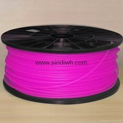 Red ABS 3.00m filament for 3D printer spool 1kg 