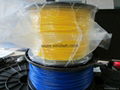 Red ABS 3.00m filament for 3D printer spool 1kg  3