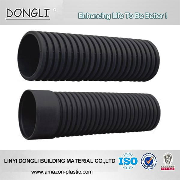 HDPE Double Wall Corrugated Pipe 