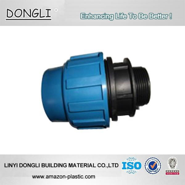 Irrigation PP Compression Fittings Quick Connector  4