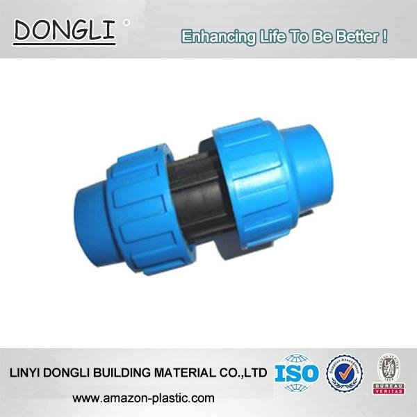 Irrigation PP Compression Fittings Quick Connector 
