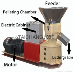 Home Use Flat Die Small Animal Feed Pellet Making Machine/Pellet Mill For Feed