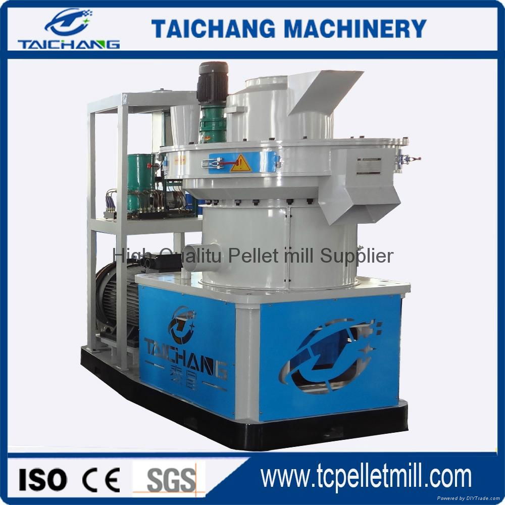 low power high efficiency biomass wood pellet machine 4