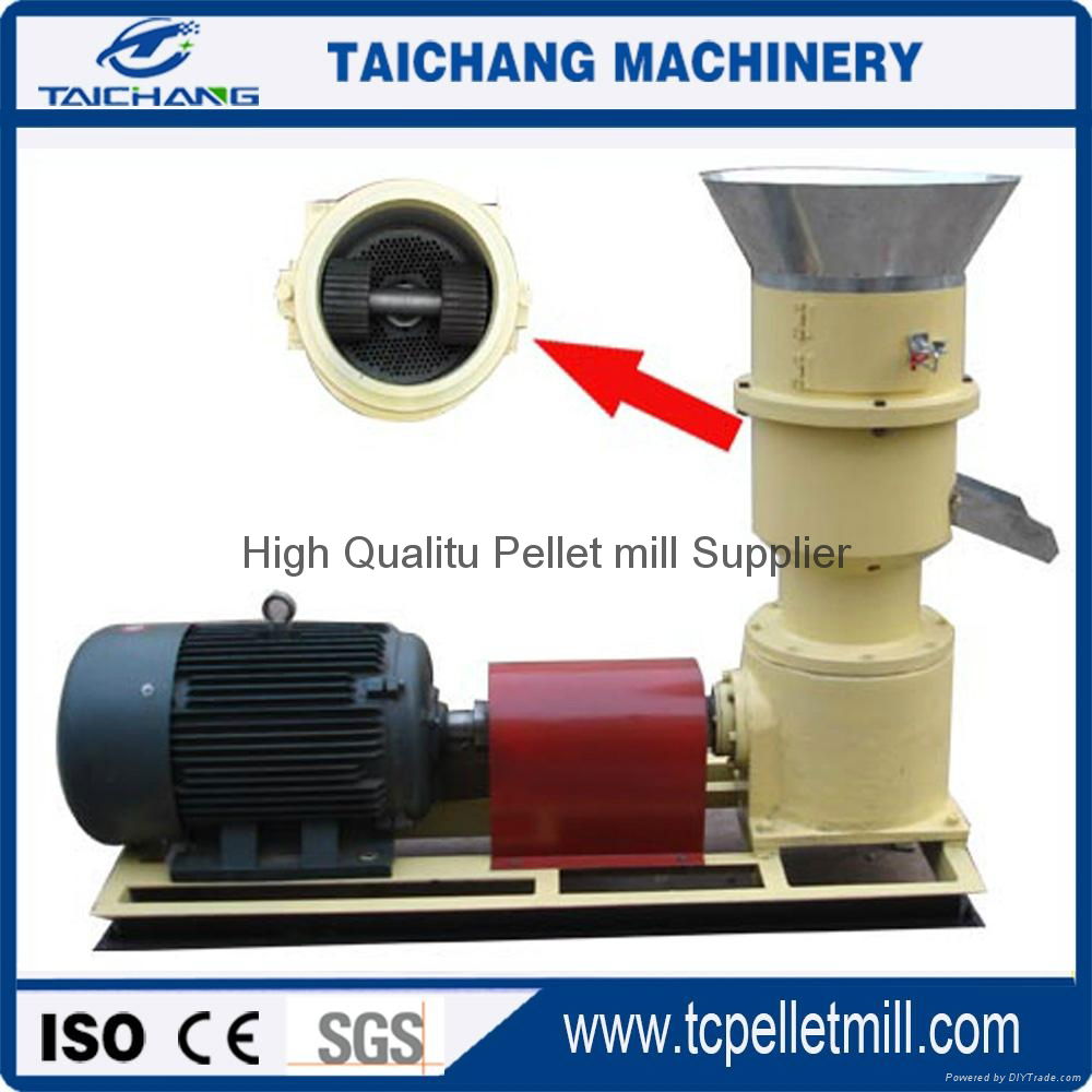 China flat die wood pellet mill  2