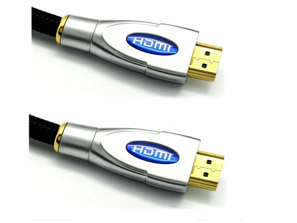  2160p Gold Plated Nylon Net HDMI 2.0 V Cable with 2160P 4K*2K 3D Ethernet 1.5 M 3