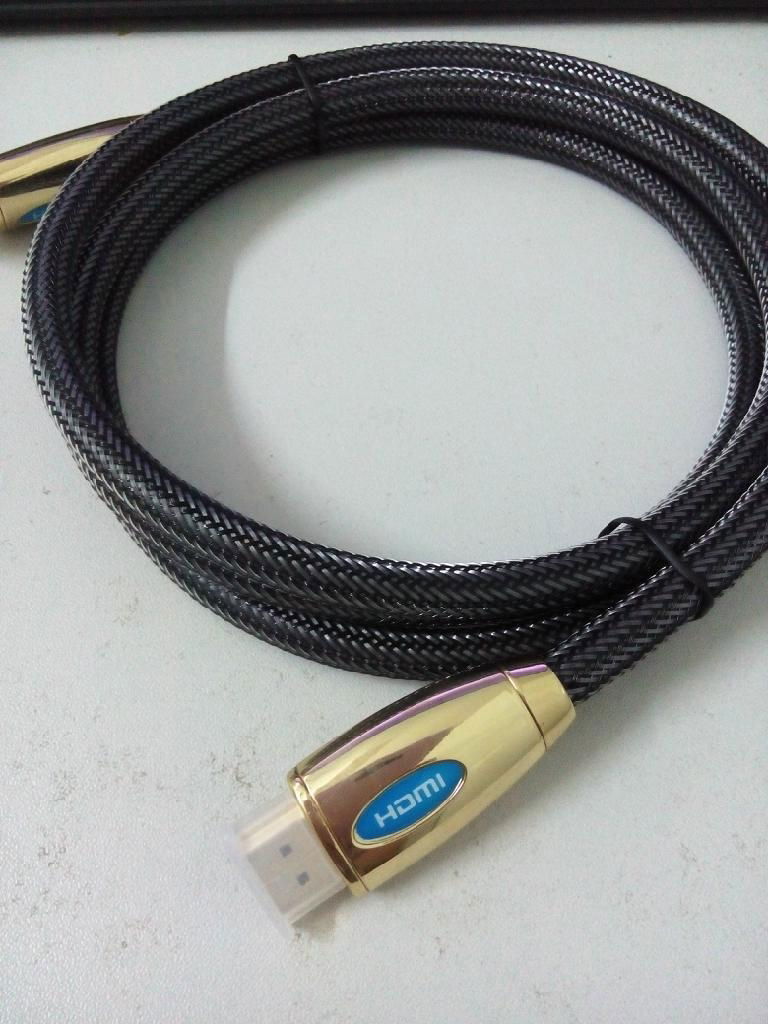  2160p Gold Plated Nylon Net HDMI 2.0 V Cable with 2160P 4K*2K 3D Ethernet 1.5 M 5