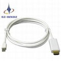 6 FT Mini Display Port DP Thunderbolt to HDMI Cable Adapter Audio Video Mac - NI 4