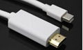 6 FT Mini Display Port DP Thunderbolt to HDMI Cable Adapter Audio Video Mac - NI 3