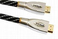 Gold Plated OD5.5MM 1.8M hdmi to hdmi video audio cable HDMI 2.0 cables extender