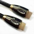 24k Gold Plated Nylon Net HDMI 2.0 V Cable with 2160P 4K*2K 3D Ethernet 1.5 M 4