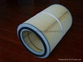 Antistatic filter dust cartridge