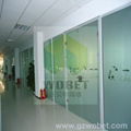 80 office partition clear glass wall