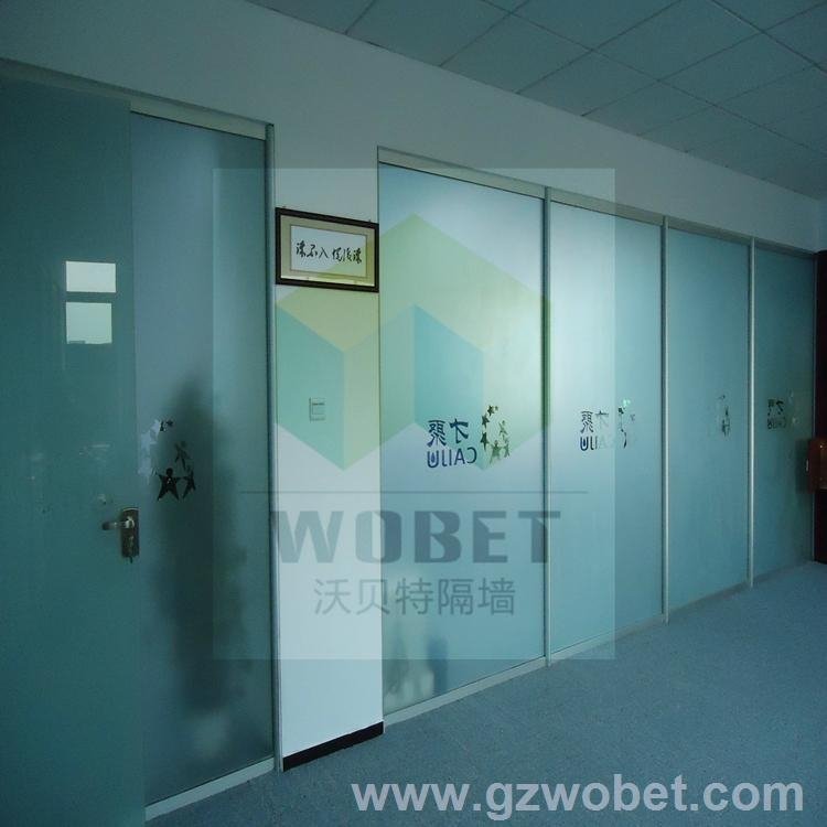 GuangZhou Factory Glass partition high wall