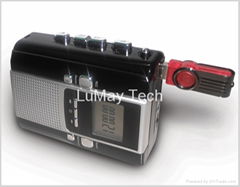 cassette radio player &USB&SD card converter