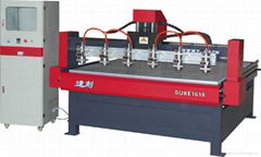 Several spindle engraving machine