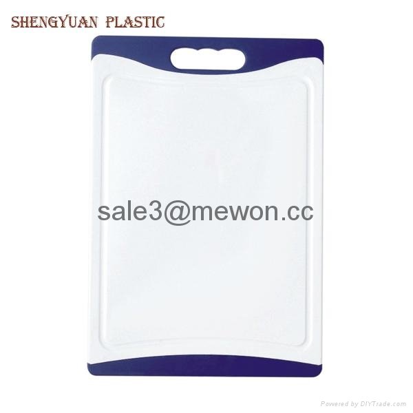 Hot selling double colour Anti-bacteria cutting board 2
