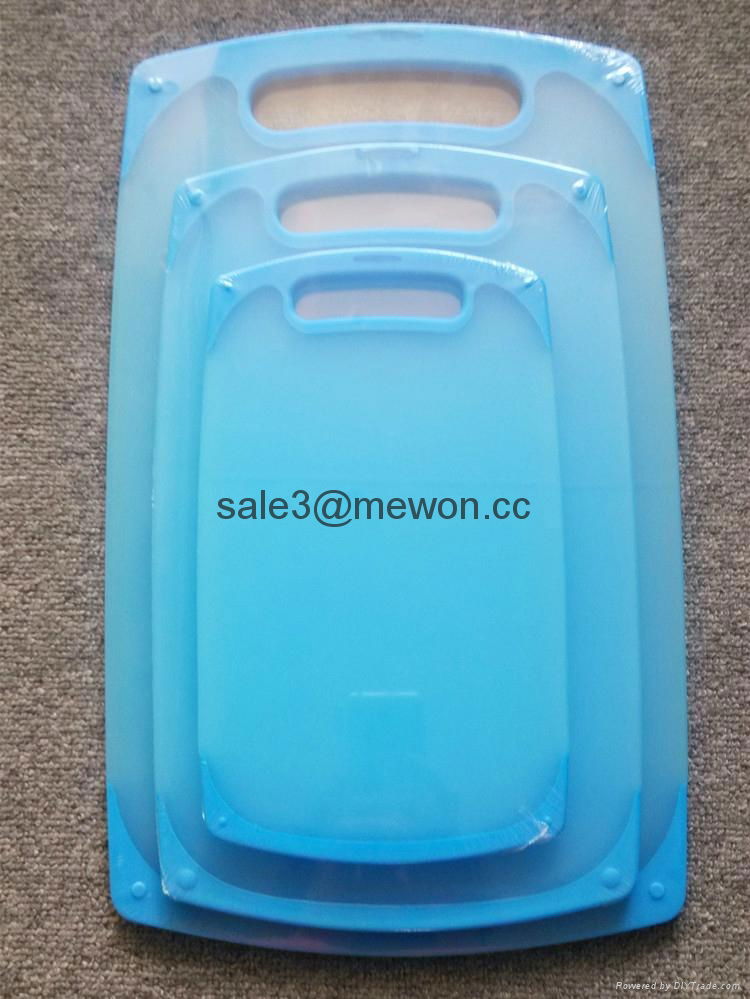double color pp and tpr plastic cutting board 3