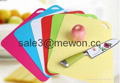 plastic cutting mat set with non-slip function 