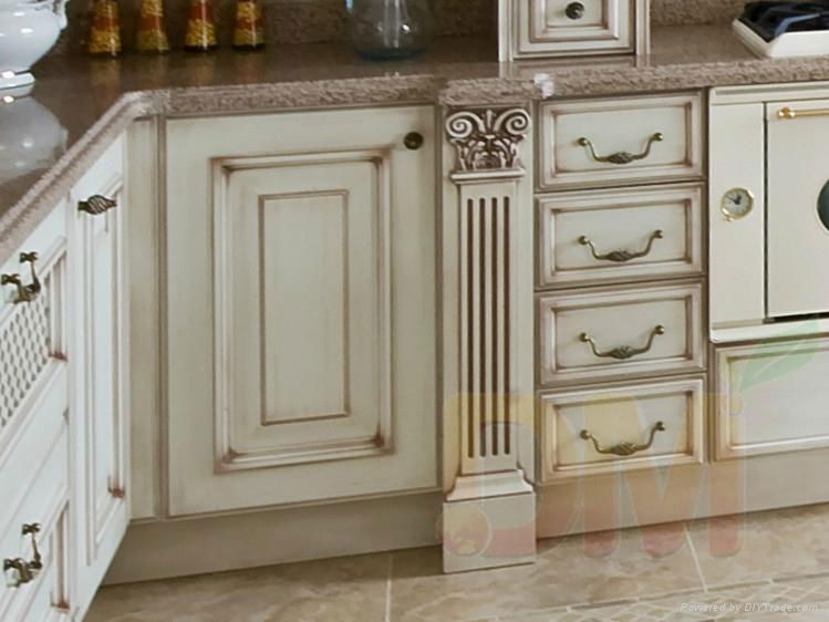 Custom made wooden kitchen cabinets wholesale 2