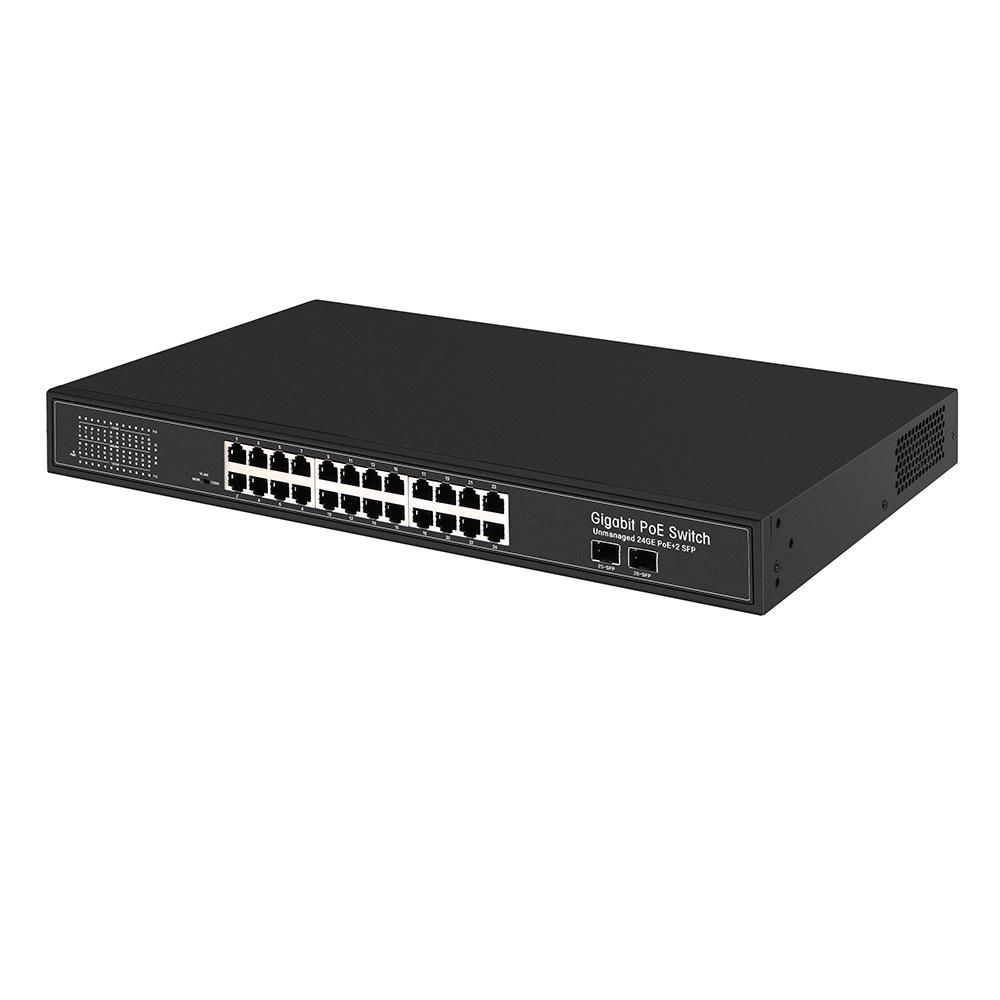 24*10/100/1000M POE SWITCH+2*GIGA SFP uplink 4