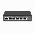 4 ports managed POE switch full gigabit with 1 uplink ports