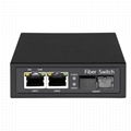 10/100M POE media converter 1