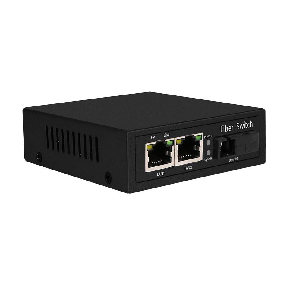 10/100M POE media converter 3