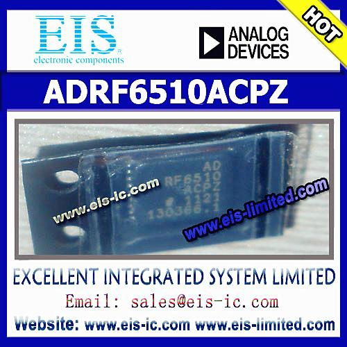 ADRF6510ACPZ - AD (Analog Devices) - 30 MHz Dual Programmable Filters and Variab