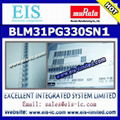 BLM31PG330SN1 - MURATA - SMD/BLOCK Type EMI Suppression Filters