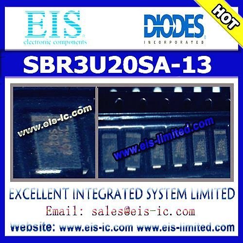 SBR3U20SA-13 - DIODES - 3A SBR® SUPER BARRIER RECTIFER