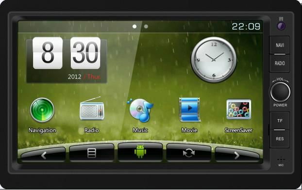 Newsmy Built-in CAR DVD PLAYER GPS Graph HD Car Navigation for Universal