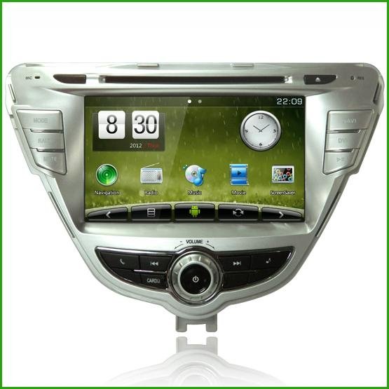 Newsmy For Hyundai 2012 Elantra CarPAD2 Wince dual system GPS NAVIGATION CAR GPS