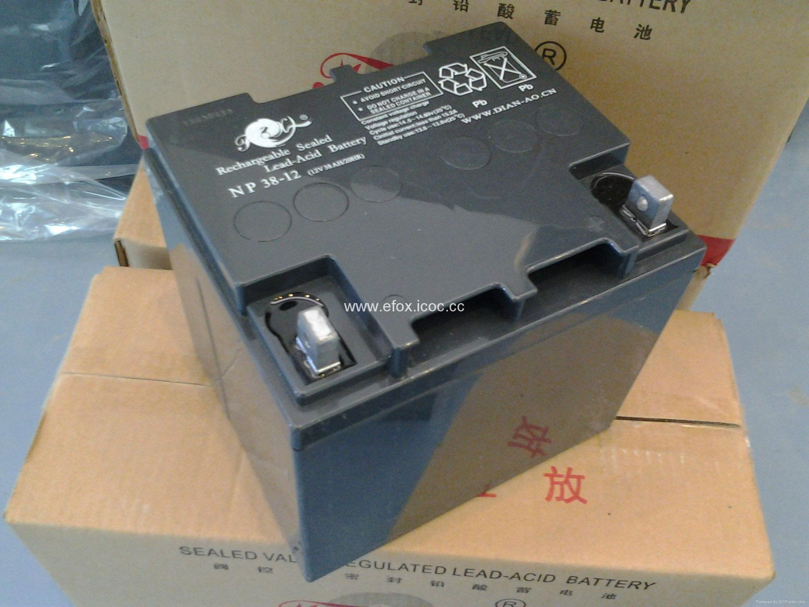 EFOX BATTERY12V100AH