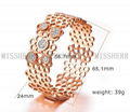 High quality rose gold bracelet salman khan bracelet china NSB495 1