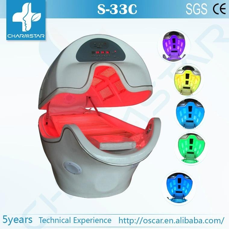 Newest products of LED phototherapy beauty machine spa capsule prices