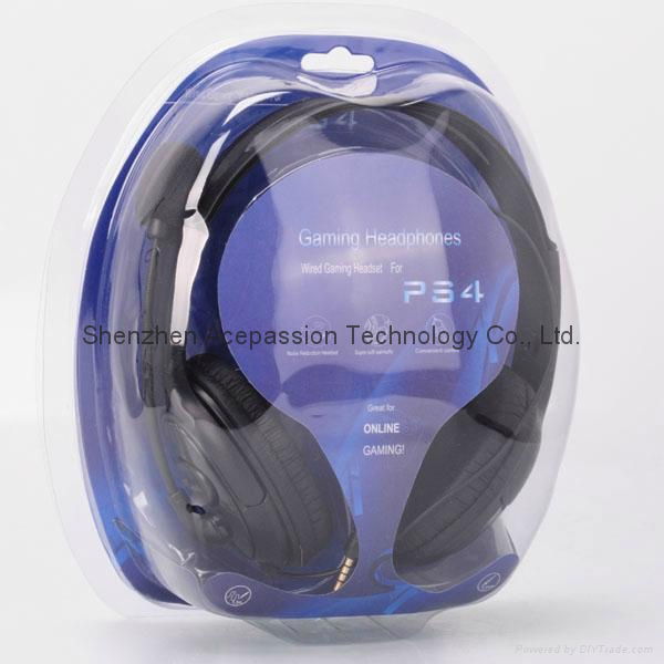 Latest Arrived High tone quality headset  for ps4 console  3