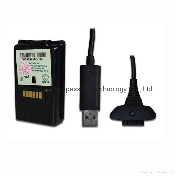 Hot sell lithium battery pack for xbox 360