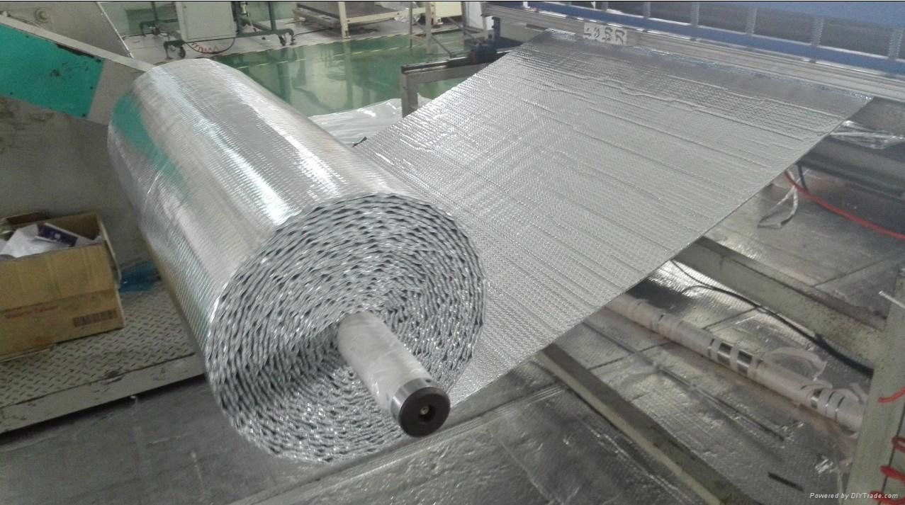 air bubble with aluminum foil facing lowes fire resistant heat