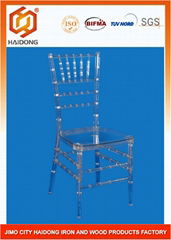 High Quality Clear Resin Chiavari chair