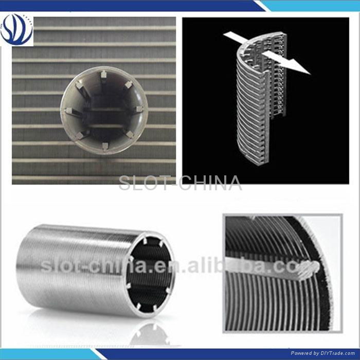 Stainless Steel Wedge Wire Filtering Element 2