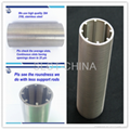 Top Quality Stainless Steel Wedge Wire Wrapped Slot Tube 5